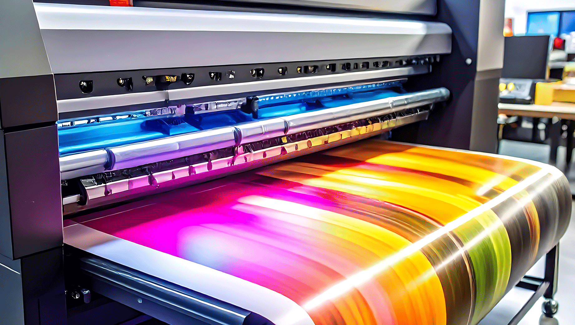 impression grand format sur imprimante numérique